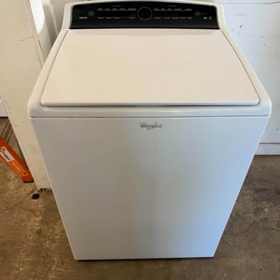 Laveuse Whirlpool Chargement par le Haut Blanche