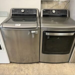 Ensemble Laveuse / Sécheuse LG Chargement par le Haut Stainless