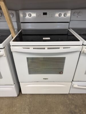 Cuisinière Whirlpool Blanche Vitrocéramique