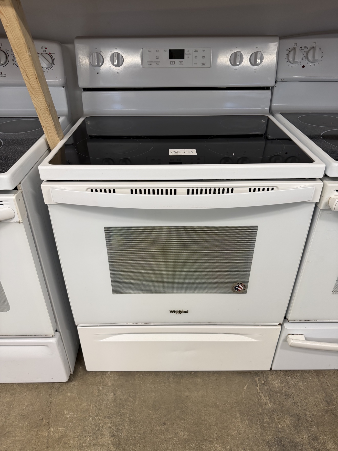 Cuisinière Whirlpool Blanche Vitrocéramique
