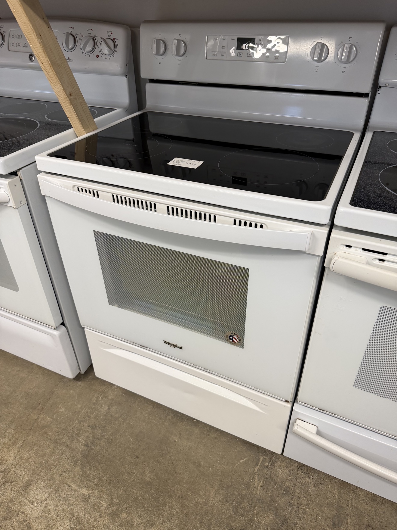 Cuisinière Whirlpool Blanche Vitrocéramique – Image 3