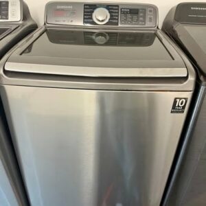 Laveuse Samsung Chargement par le Haut Stainless