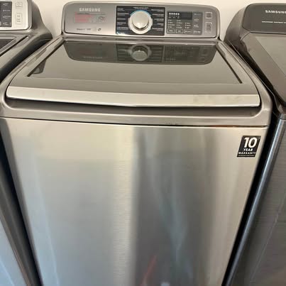 Laveuse Samsung Chargement par le Haut Stainless