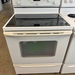Cuisinière Kenmore Blanche Vitrocéramique