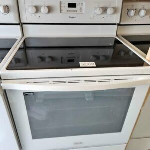 Cuisinière Whirlpool Blanche Vitrocéramique